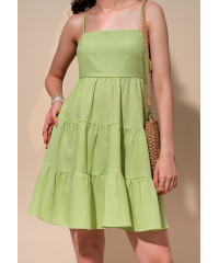 EVERLEE STRAPPY GREEN DRESS