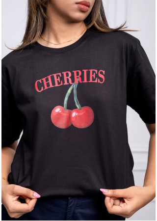 CHERRY BAGGY T SHIRT