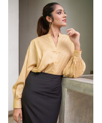 CALLIOPE YELLOW BAGGY BLOUSE 