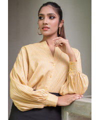 CALLIOPE YELLOW BAGGY BLOUSE 