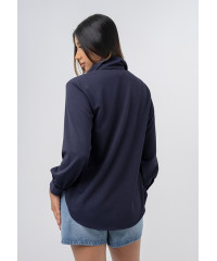 INDIE NAVY KNIT SHIRT