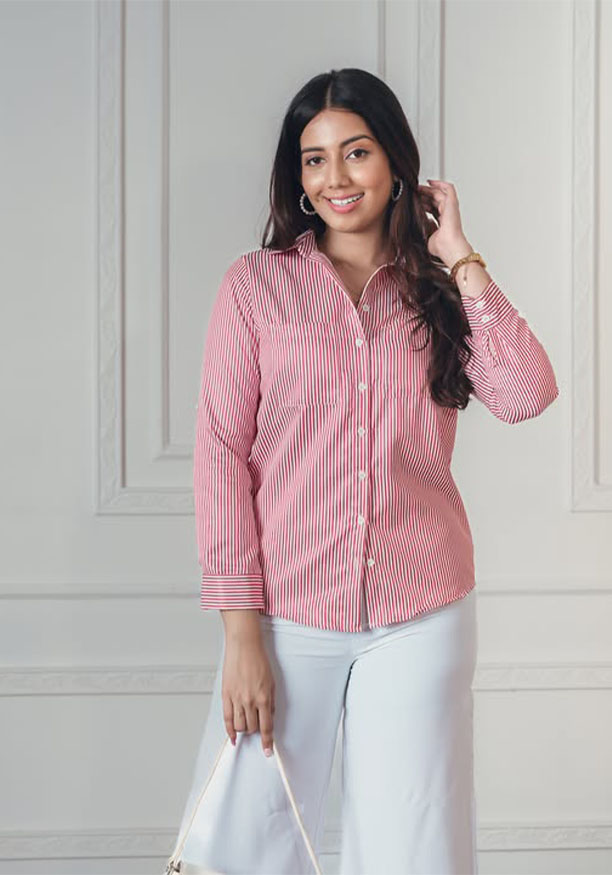 JUNO STRIPE SHIRT Nilsonline