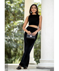 AURORA STRAIGHT MAROON LEG PANT 