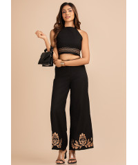 KATEY EMBROIDERY PANT