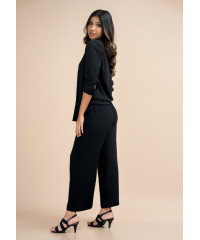 LILA BAGGY BLACK PANT 