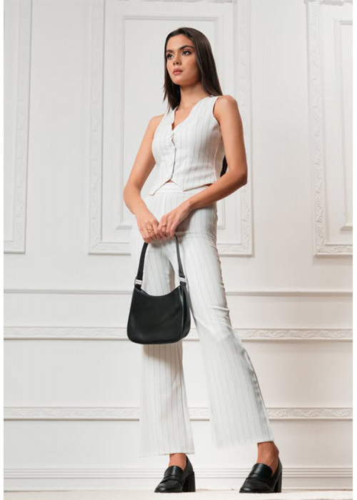 NEHARA OFF WHITE MIX PANT