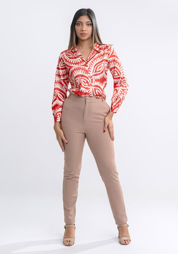 BEIGE OFFICE PANT