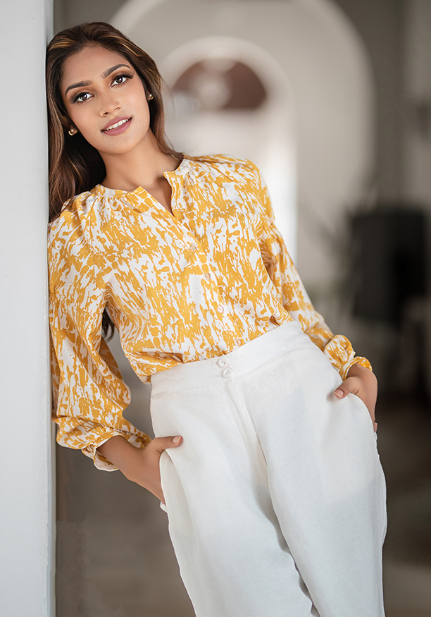SHELBY YELLOW BLOUSE