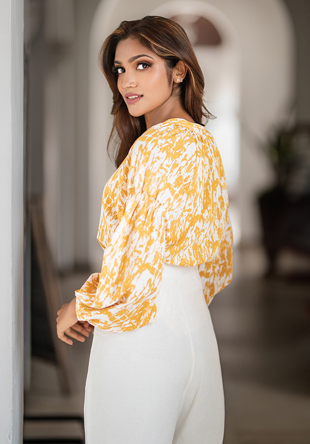 SHELBY YELLOW BLOUSE