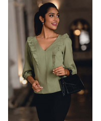 LAYLA PUFFY SLEEVE BLOUSE