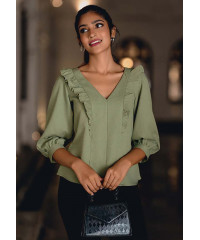 LAYLA PUFFY SLEEVE BLOUSE