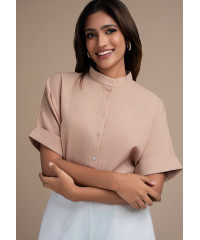 CLARA SHORT SLEEVE BEIGE SLEEVE