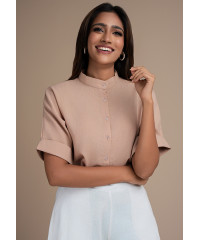 CLARA SHORT SLEEVE BEIGE SLEEVE