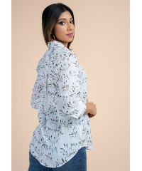 MELODY PRINTED BLOUSE 