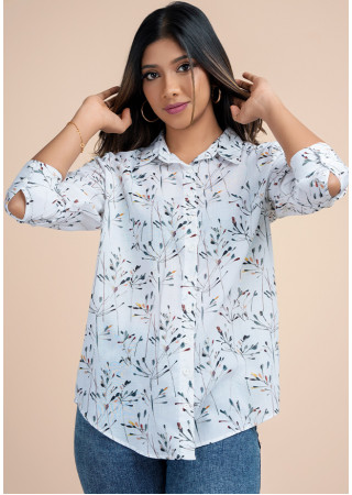 MELODY PRINTED BLOUSE 