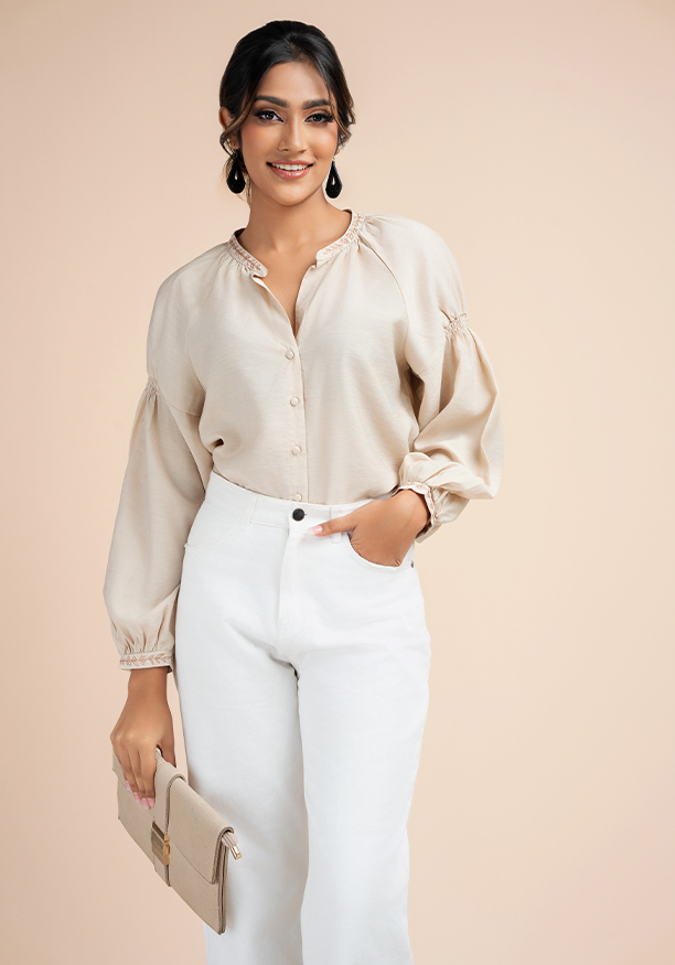 SHELBY LONG SLEEVE BLOUSE