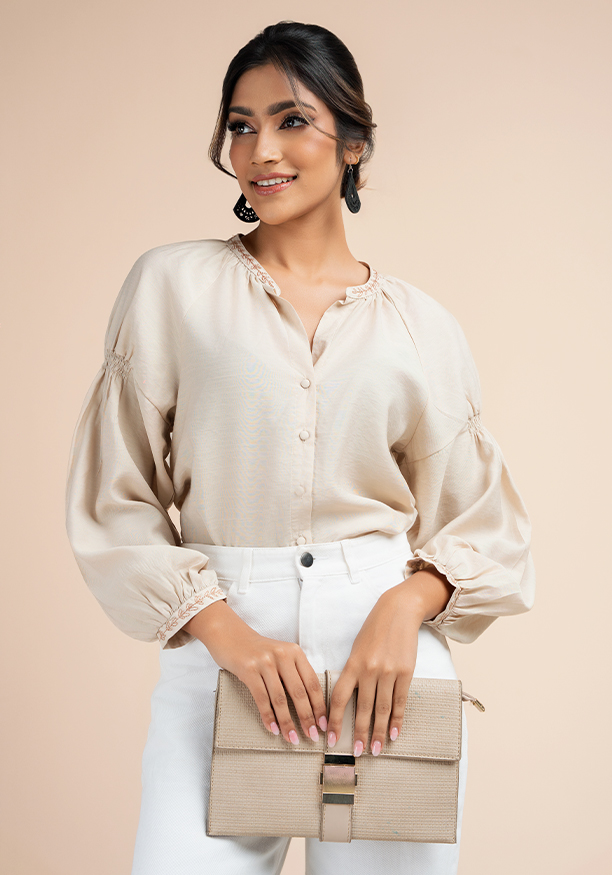 SHELBY LONG SLEEVE BLOUSE