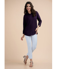 HANAH PURPLE BLOUSE 