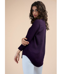 HANAH PURPLE BLOUSE 