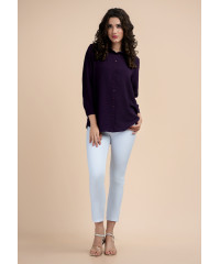 HANAH PURPLE BLOUSE 