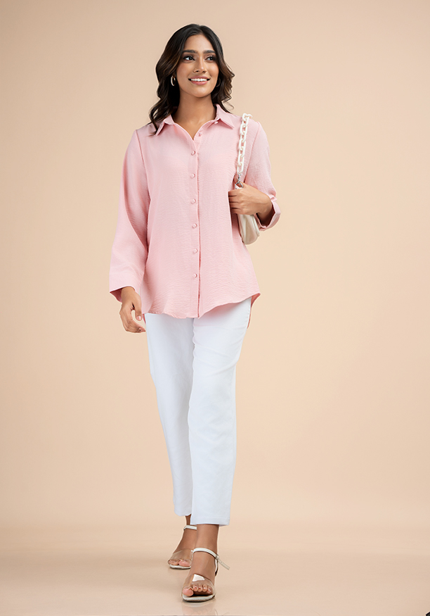 HANAH PINK BLOUSE