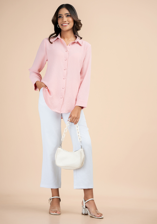 HANAH PINK BLOUSE