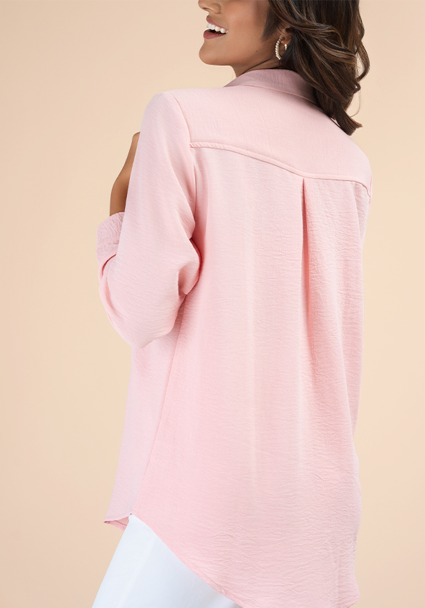 HANAH PINK BLOUSE