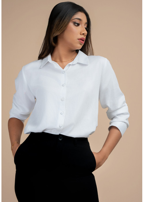 LISA WHITE BLOUSE