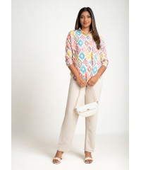 LORIDA MULTI COLOR BLOUSE