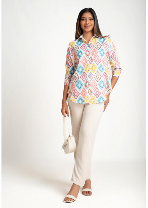 LORIDA MULTI COLOR BLOUSE