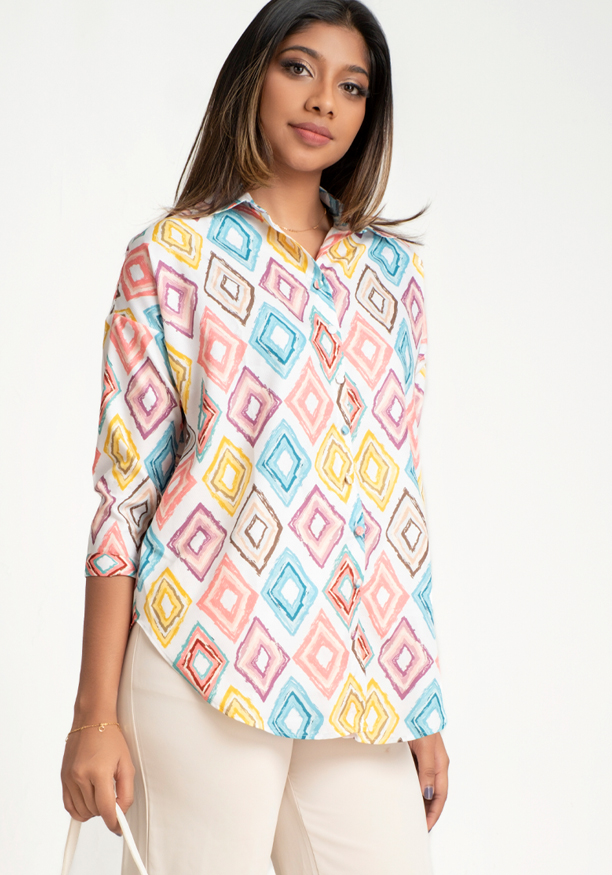 LORIDA MULTI COLOR BLOUSE