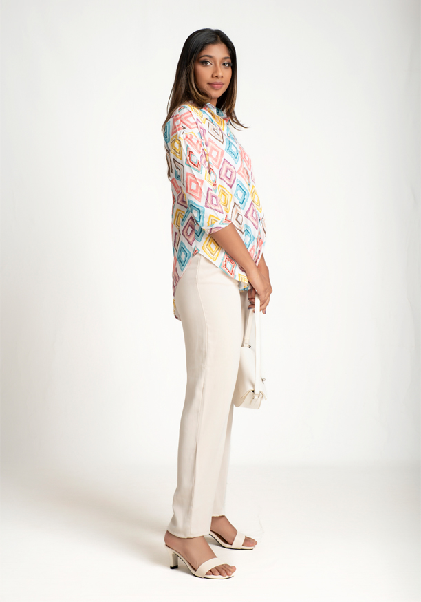 LORIDA MULTI COLOR BLOUSE