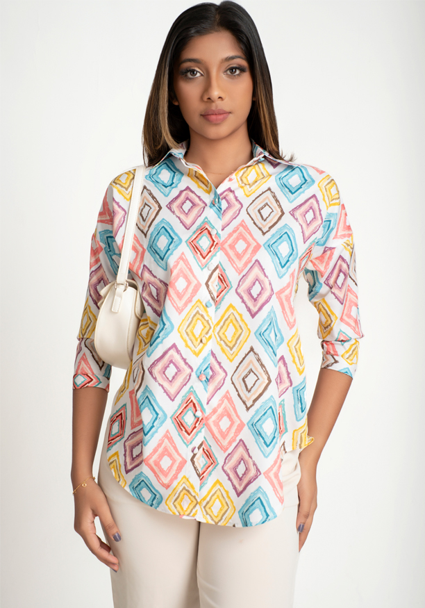 LORIDA MULTI COLOR BLOUSE