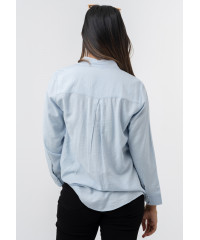 HANNAH BLUE BLOUSE