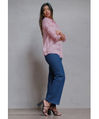 BRANDA PINK BLOUSE