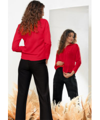 FRAYA RED BLOUSE