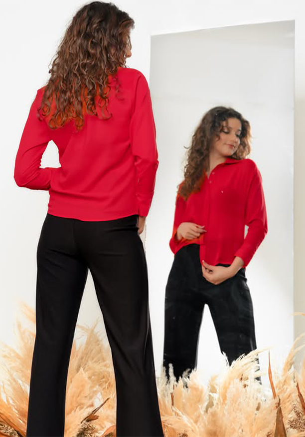 FRAYA RED BLOUSE Nilsonline