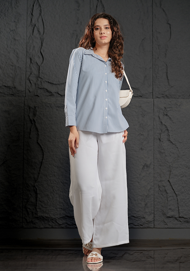 RORI STRIPE BLOUSE Nilsonline