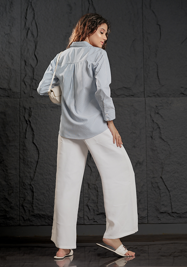 RORI STRIPE BLOUSE Nilsonline