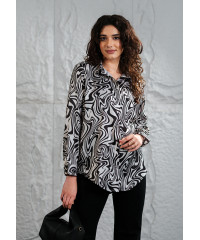 SHOPHIA BLACK LONG SLEEVE BLOUSE