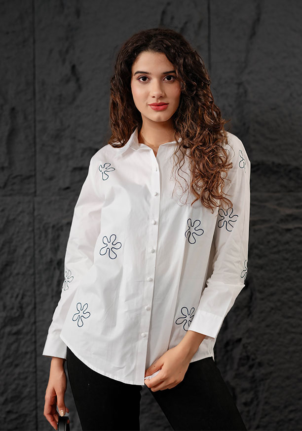 ZERAH EMB BLOUSE