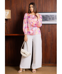 LISA LONG SLEEVE PINK BLOUSE LISA LONG SLEEVE PINK BLOUSE