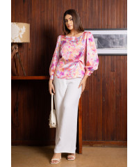 LISA LONG SLEEVE PINK BLOUSE LISA LONG SLEEVE PINK BLOUSE