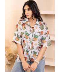 TWIX PRINTED BLOUSE 
