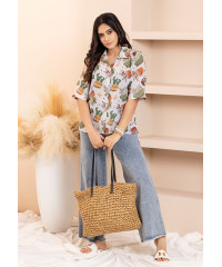 TWIX PRINTED BLOUSE 