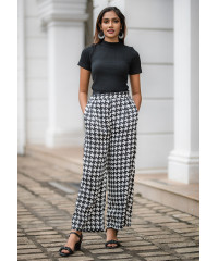 TARA BLACK AND WHITE PANT