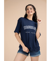 BROOKLYN BLUE BAGGY TEE 