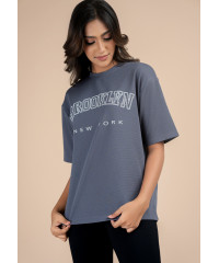 BROOKLYN ASH BAGGY TEE 