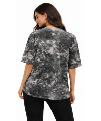 DISTRUPT BLACK&WHITE BAGGY TEE DISTRUPT BLACK&WHITE BAGGY TEE