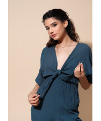 SOLANA V NECK JUMPSUIT